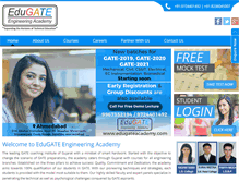 Tablet Screenshot of edugateacademy.com